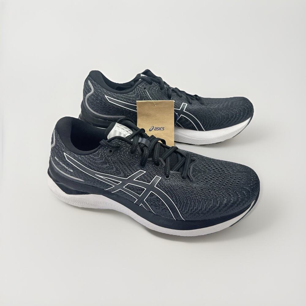 ASICS Gel-Cumulus 24 (1011B366) Black White Running Sneakers | Men’s Size 9 NWOB